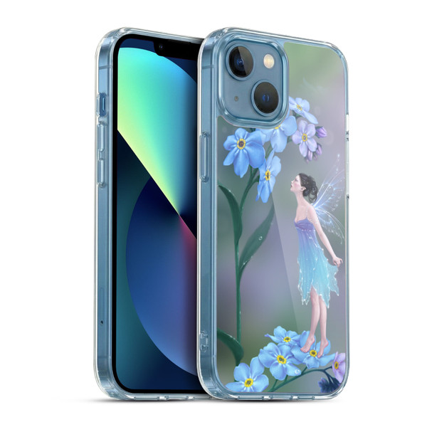 Rachel Anderson Pixies Forget Me Not Soft Gel Case for Apple iPhone 13 Mini & MagSafe