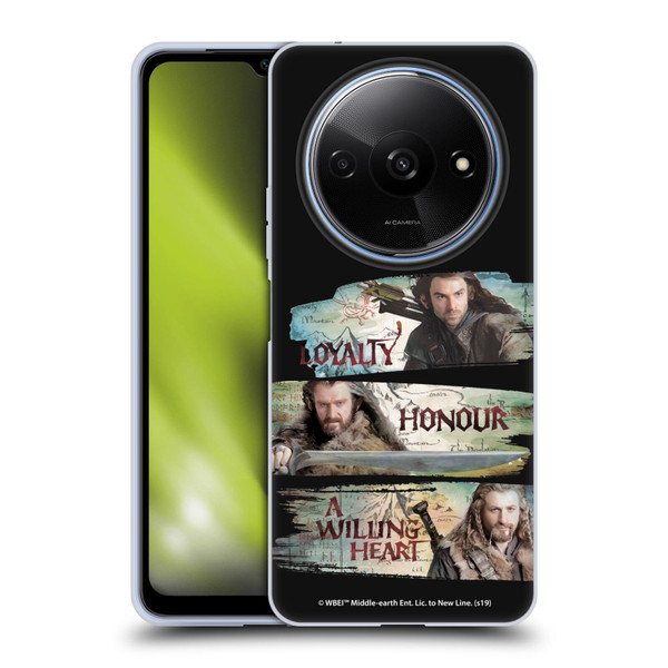 The Hobbit An Unexpected Journey Key Art Loyalty And Honour Soft Gel Case for Xiaomi Redmi A3