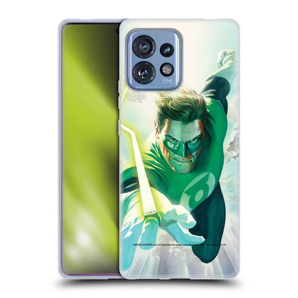 Green Lantern DC Comics Comic Book Covers Flight Soft Gel Case for Motorola Moto Edge 40 Pro