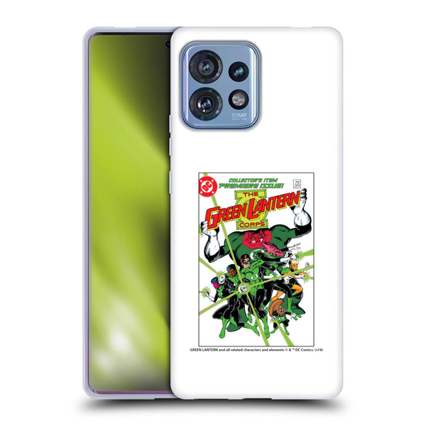 Green Lantern DC Comics Comic Book Covers Group 2 Soft Gel Case for Motorola Moto Edge 40 Pro