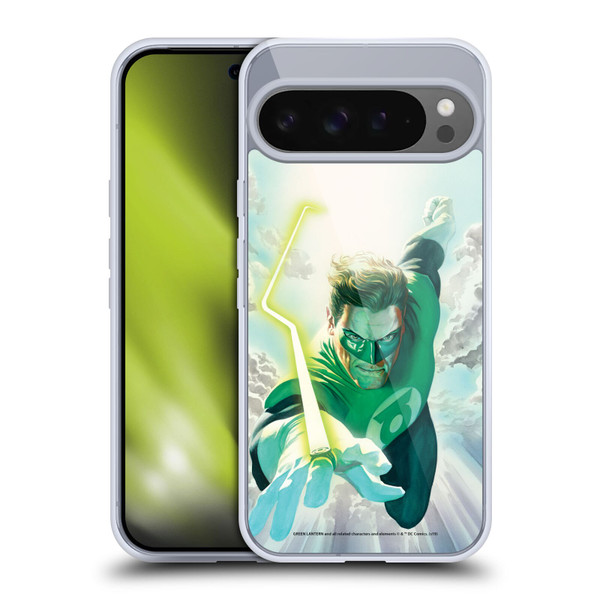 Green Lantern DC Comics Comic Book Covers Flight Soft Gel Case for Google Pixel 9 Pro XL