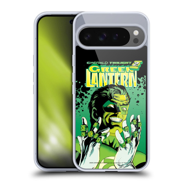 Green Lantern DC Comics Comic Book Covers Emerald Twilight Soft Gel Case for Google Pixel 9 Pro XL