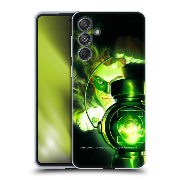 Green Lantern DC Comics Comic Book Covers Portrait Soft Gel Case for Samsung Galaxy M55 5G