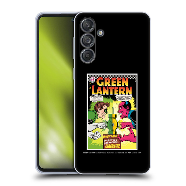 Green Lantern DC Comics Comic Book Covers Sinestro Soft Gel Case for Samsung Galaxy M55 5G
