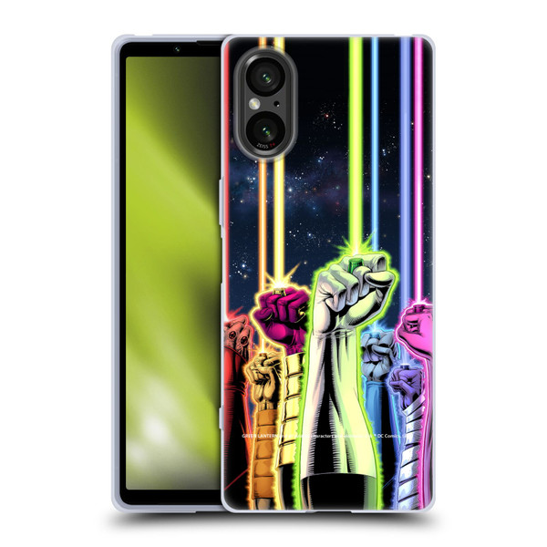 Green Lantern DC Comics Comic Book Covers Power Rings Soft Gel Case for Sony Xperia 5 V 5G