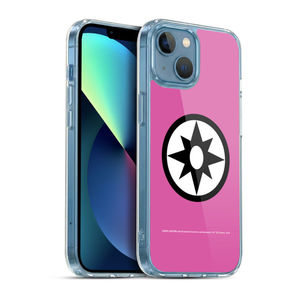 Green Lantern DC Comics Lantern Corps Star Sapphires Soft Gel Case for Apple iPhone 13 Mini & MagSafe