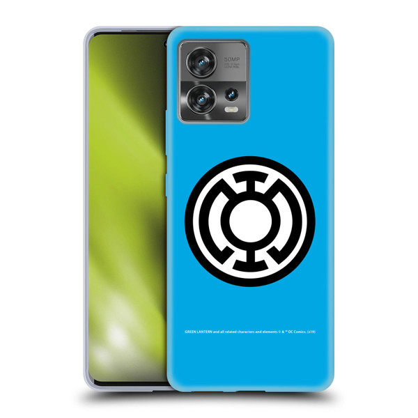 Green Lantern DC Comics Lantern Corps Blue Soft Gel Case for Motorola Moto Edge 30 Fusion