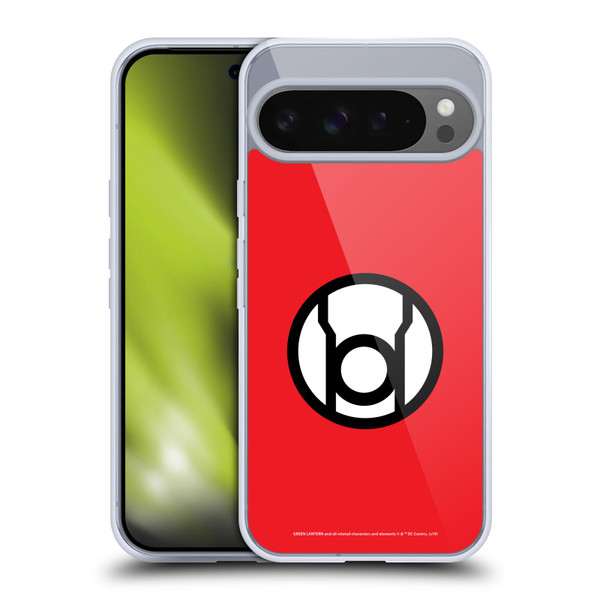 Green Lantern DC Comics Lantern Corps Red Soft Gel Case for Google Pixel 9 Pro XL