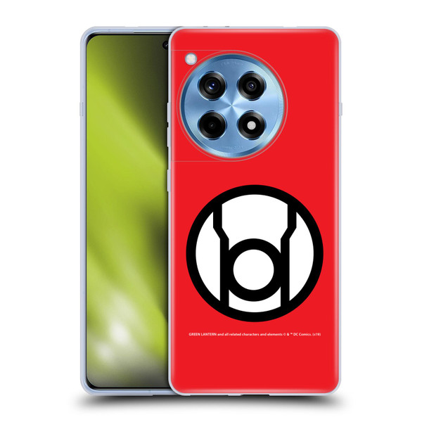 Green Lantern DC Comics Lantern Corps Red Soft Gel Case for OPPO OnePlus Ace 3 5G
