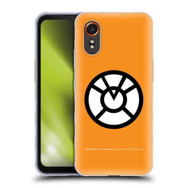 Green Lantern DC Comics Lantern Corps Orange Soft Gel Case for Samsung Galaxy Xcover7 5G