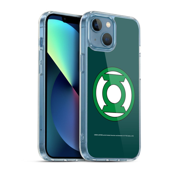 Green Lantern DC Comics Logos Classic 2 Soft Gel Case for Apple iPhone 13 Mini & MagSafe