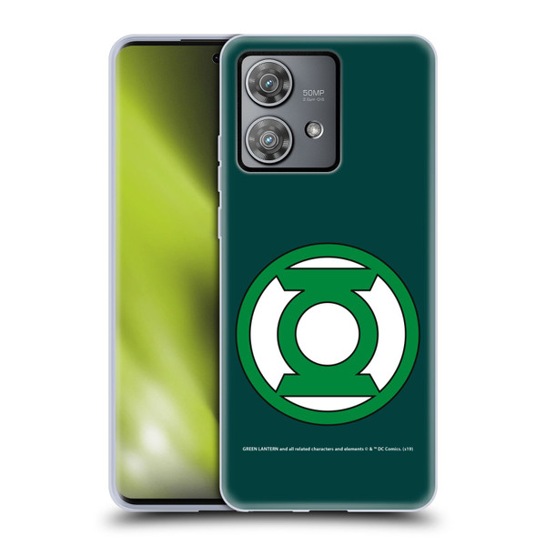 Green Lantern DC Comics Logos Classic 2 Soft Gel Case for Motorola Edge 40 Neo 5G