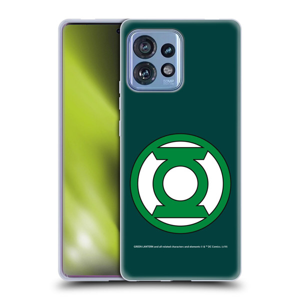 Green Lantern DC Comics Logos Classic 2 Soft Gel Case for Motorola Moto Edge 40 Pro