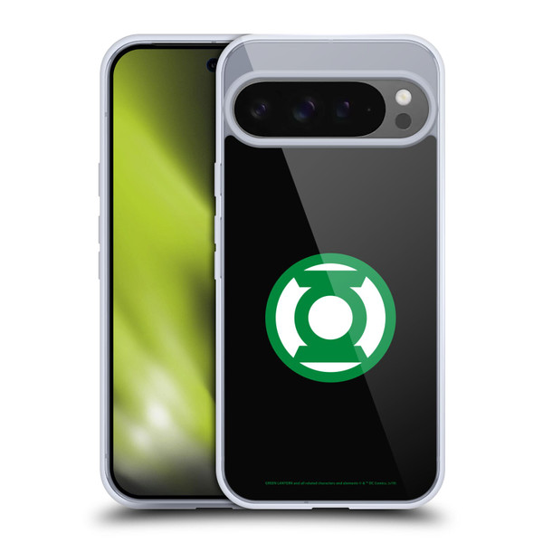 Green Lantern DC Comics Logos Black Soft Gel Case for Google Pixel 9 Pro XL