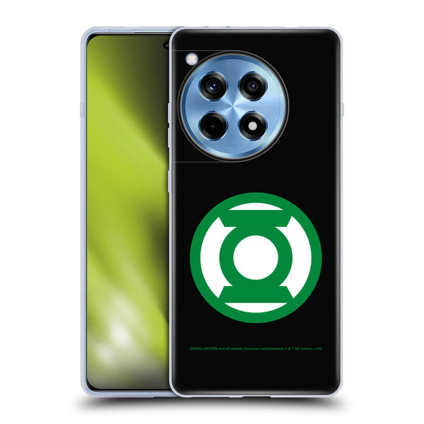 Green Lantern DC Comics Logos Black Soft Gel Case for OPPO OnePlus Ace 3 5G