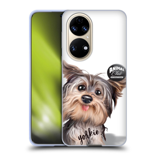 Animal Club International Faces Yorkie Soft Gel Case for Huawei P50