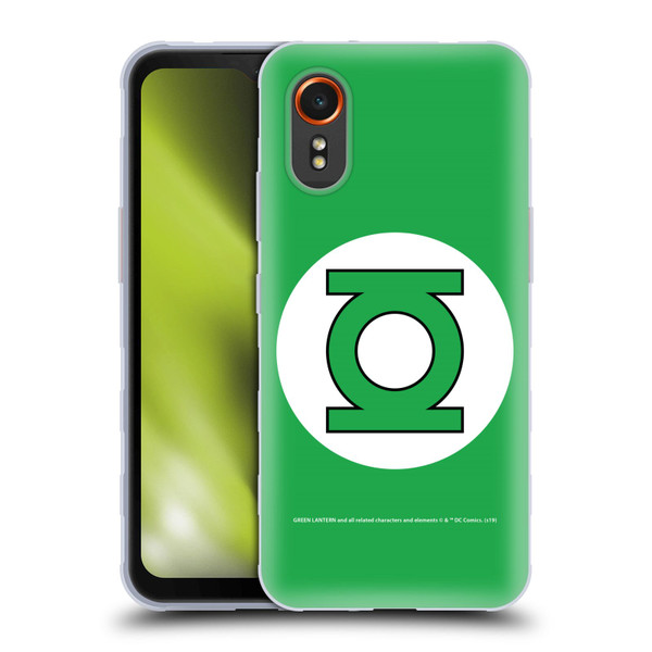 Green Lantern DC Comics Logos Classic Soft Gel Case for Samsung Galaxy Xcover7 5G