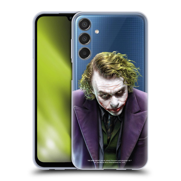 The Dark Knight Character Art Joker Soft Gel Case for Samsung Galaxy M15/F15 5G