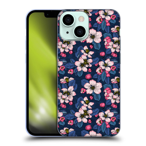 Katerina Kirilova Art Blossom Soft Gel Case for Apple iPhone 13 Mini