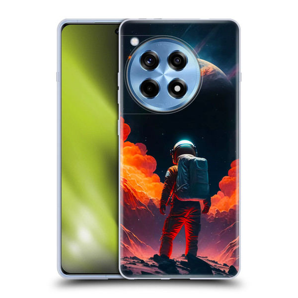 Haroulita Astronaut Galaxy Space Soft Gel Case for OnePlus 12R
