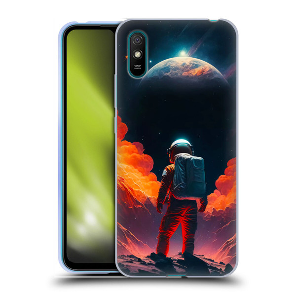 Haroulita Astronaut Galaxy Space Soft Gel Case for Xiaomi Redmi 9A / Redmi 9AT