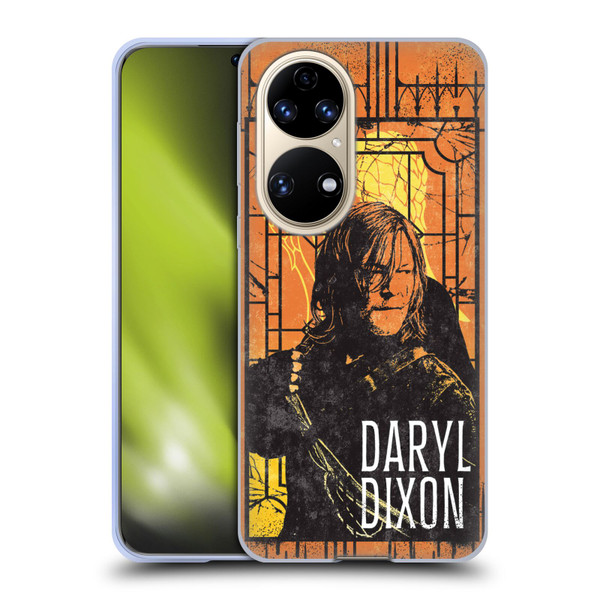 The Walking Dead: Daryl Dixon Graphics Character Art Soft Gel Case for Huawei P50