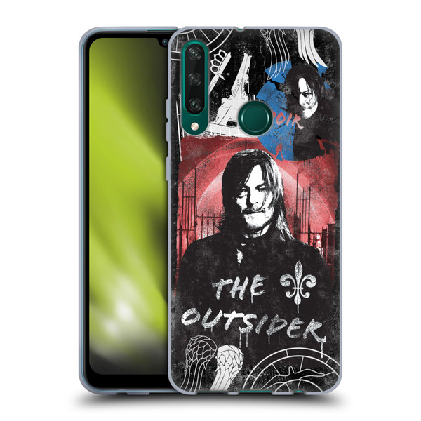 The Walking Dead: Daryl Dixon Graphics The Outsider Soft Gel Case for Huawei Y6p
