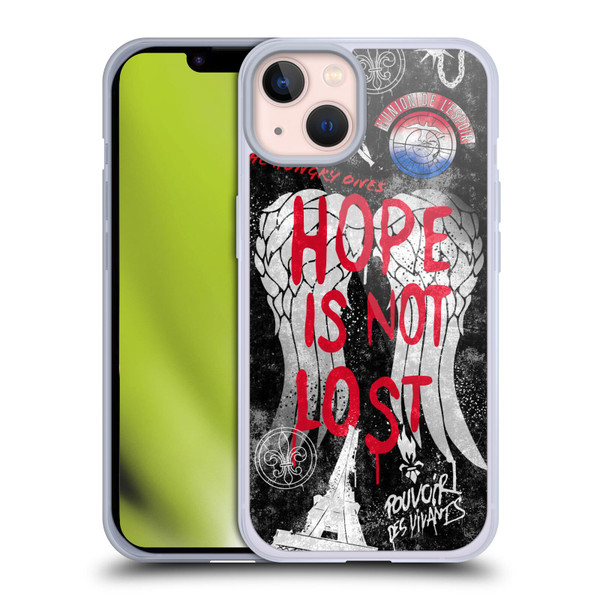 The Walking Dead: Daryl Dixon Graphics Hope Is Not Lost Soft Gel Case for Apple iPhone 13
