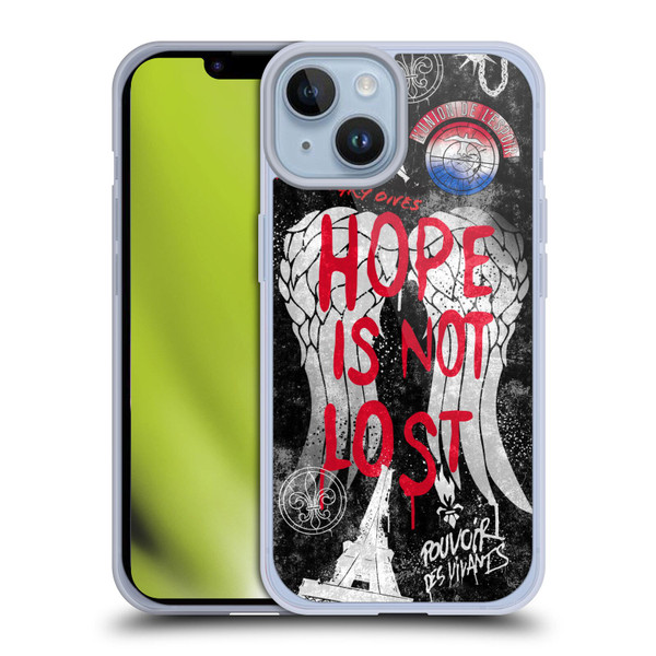 The Walking Dead: Daryl Dixon Graphics Hope Is Not Lost Soft Gel Case for Apple iPhone 14
