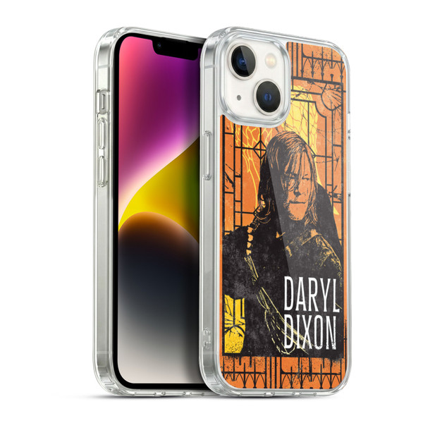 The Walking Dead: Daryl Dixon Graphics Character Art Soft Gel Case for Apple iPhone 14