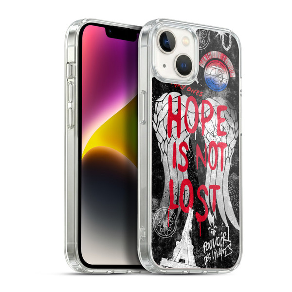 The Walking Dead: Daryl Dixon Graphics Hope Is Not Lost Soft Gel Case for Apple iPhone 14 Plus & MagSafe