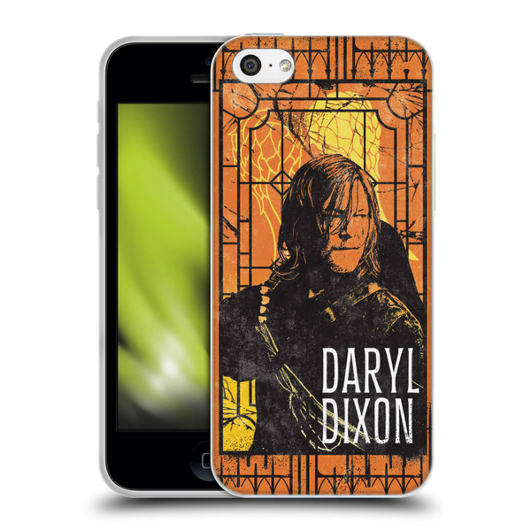 The Walking Dead: Daryl Dixon Graphics Character Art Soft Gel Case for Apple iPhone 5c