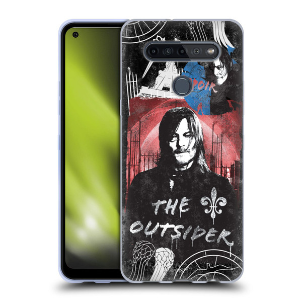 The Walking Dead: Daryl Dixon Graphics The Outsider Soft Gel Case for LG K51S