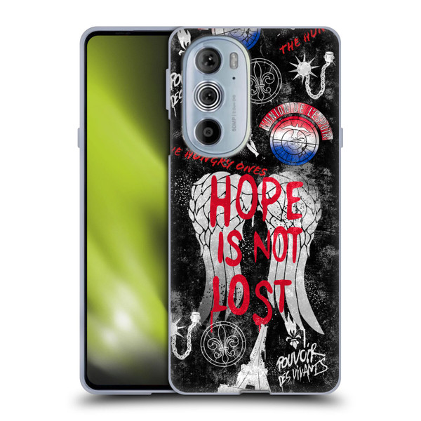 The Walking Dead: Daryl Dixon Graphics Hope Is Not Lost Soft Gel Case for Motorola Edge X30