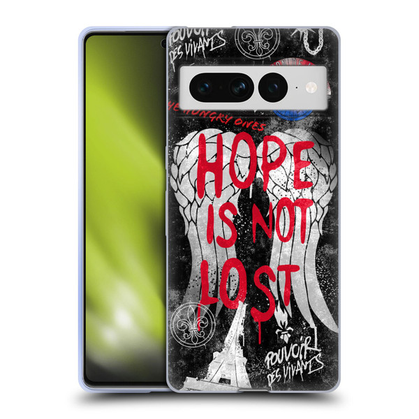 The Walking Dead: Daryl Dixon Graphics Hope Is Not Lost Soft Gel Case for Google Pixel 7 Pro