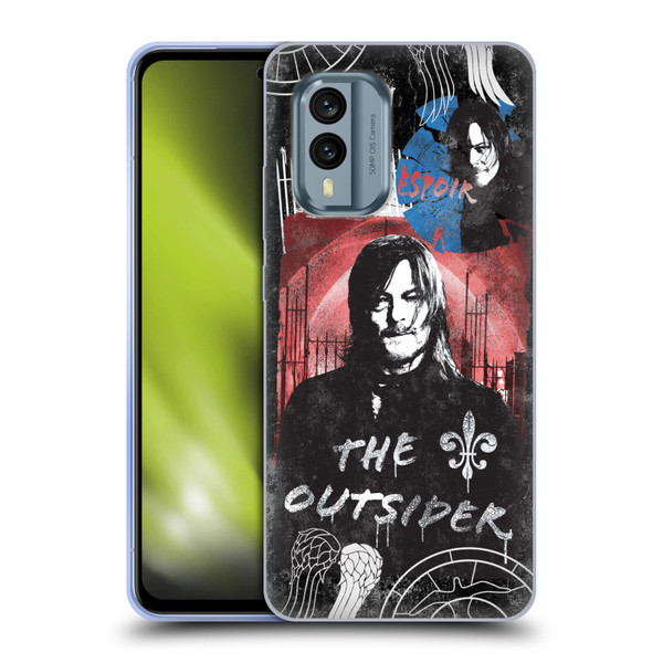 The Walking Dead: Daryl Dixon Graphics The Outsider Soft Gel Case for Nokia X30