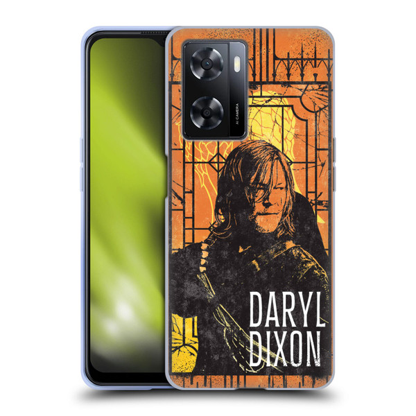 The Walking Dead: Daryl Dixon Graphics Character Art Soft Gel Case for OPPO A57s