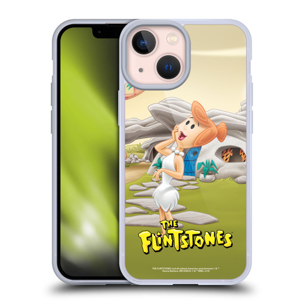 The Flintstones Characters Wilma Flintstones Soft Gel Case for Apple iPhone 13 Mini