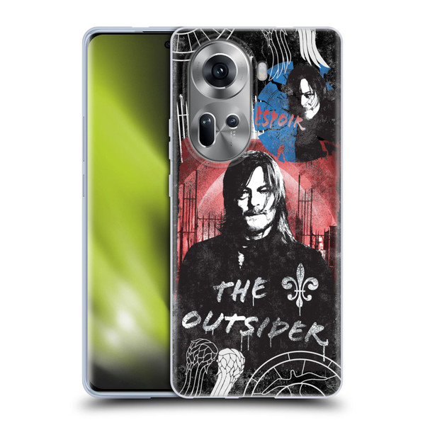 The Walking Dead: Daryl Dixon Graphics The Outsider Soft Gel Case for OPPO Reno11