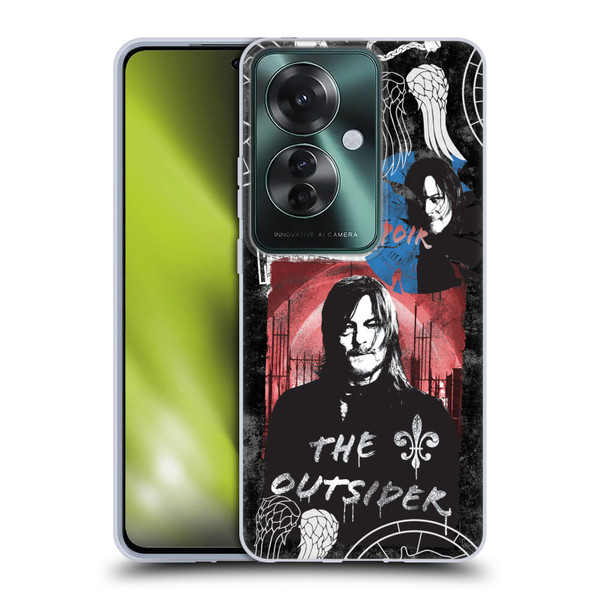 The Walking Dead: Daryl Dixon Graphics The Outsider Soft Gel Case for OPPO Reno11 F 5G / F25 Pro 5G