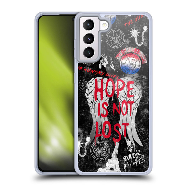 The Walking Dead: Daryl Dixon Graphics Hope Is Not Lost Soft Gel Case for Samsung Galaxy S21+ 5G
