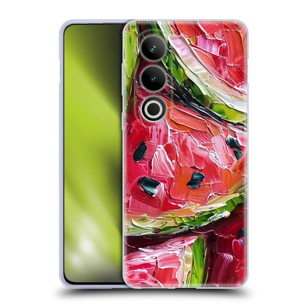 Haroulita Fruit Pattern Watermelon Soft Gel Case for OPPO OnePlus Ace 3V 5G