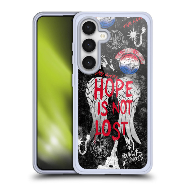 The Walking Dead: Daryl Dixon Graphics Hope Is Not Lost Soft Gel Case for Samsung Galaxy S24 5G