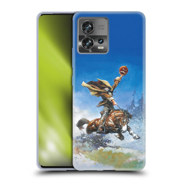 Frank Frazetta Medieval Fantasy Headless Horseman Soft Gel Case for Motorola Moto Edge 30 Fusion