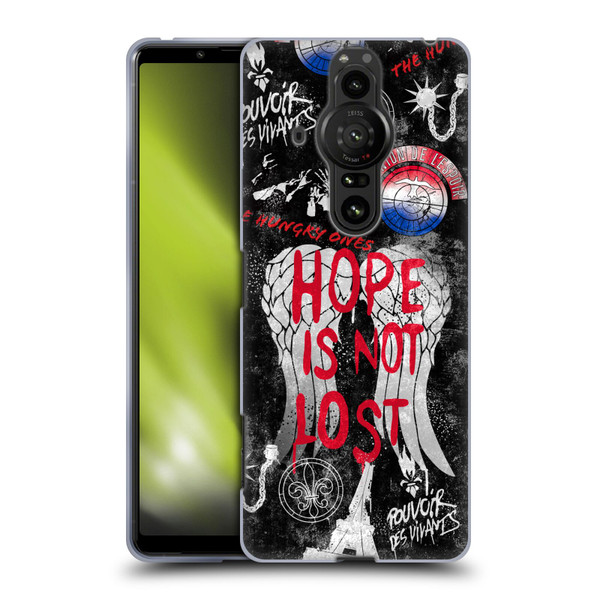 The Walking Dead: Daryl Dixon Graphics Hope Is Not Lost Soft Gel Case for Sony Xperia Pro-I