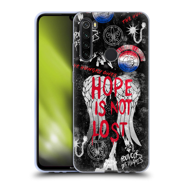 The Walking Dead: Daryl Dixon Graphics Hope Is Not Lost Soft Gel Case for Xiaomi Redmi Note 8T