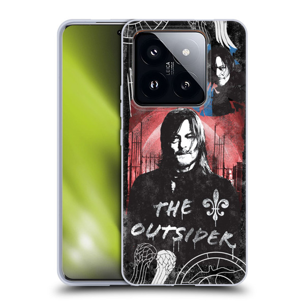 The Walking Dead: Daryl Dixon Graphics The Outsider Soft Gel Case for Xiaomi 14 Pro