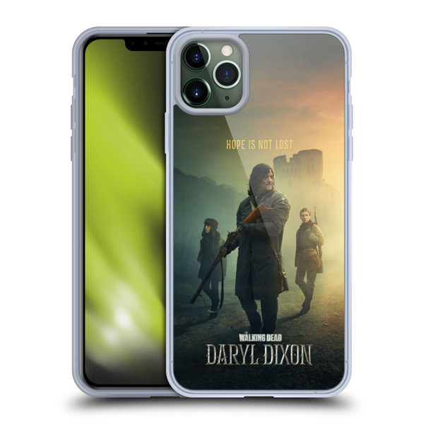 The Walking Dead: Daryl Dixon Key Art Group Soft Gel Case for Apple iPhone 11 Pro Max