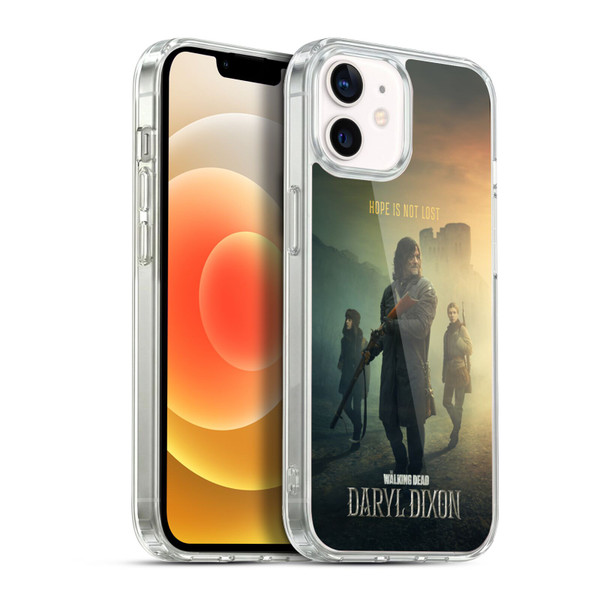 The Walking Dead: Daryl Dixon Key Art Group Soft Gel Case for Apple iPhone 12 / iPhone 12 Pro & MagSafe