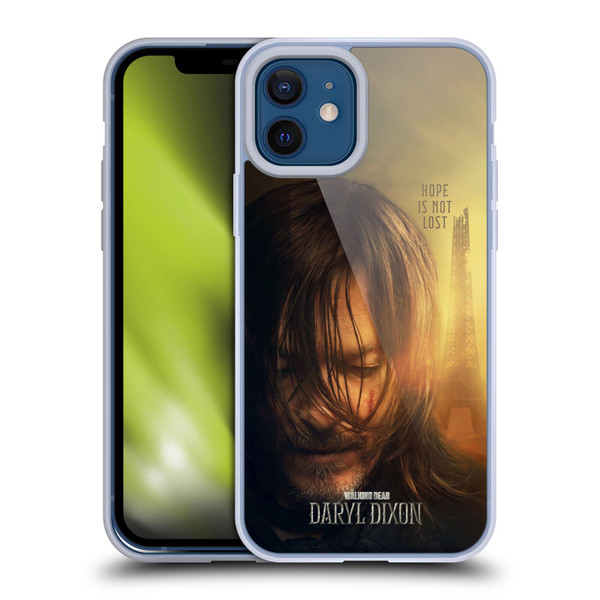 The Walking Dead: Daryl Dixon Key Art Full Face Soft Gel Case for Apple iPhone 12 / iPhone 12 Pro